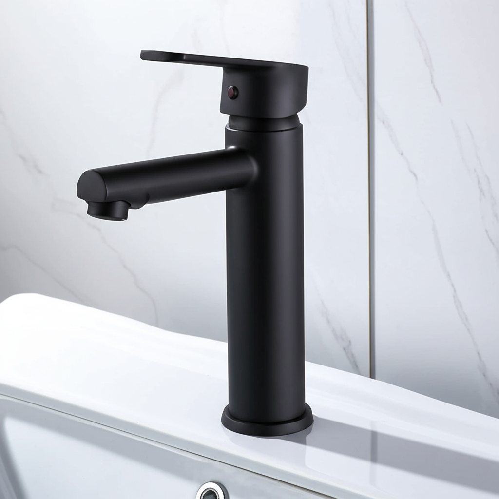 Toko Basin Mixer in Matte Black